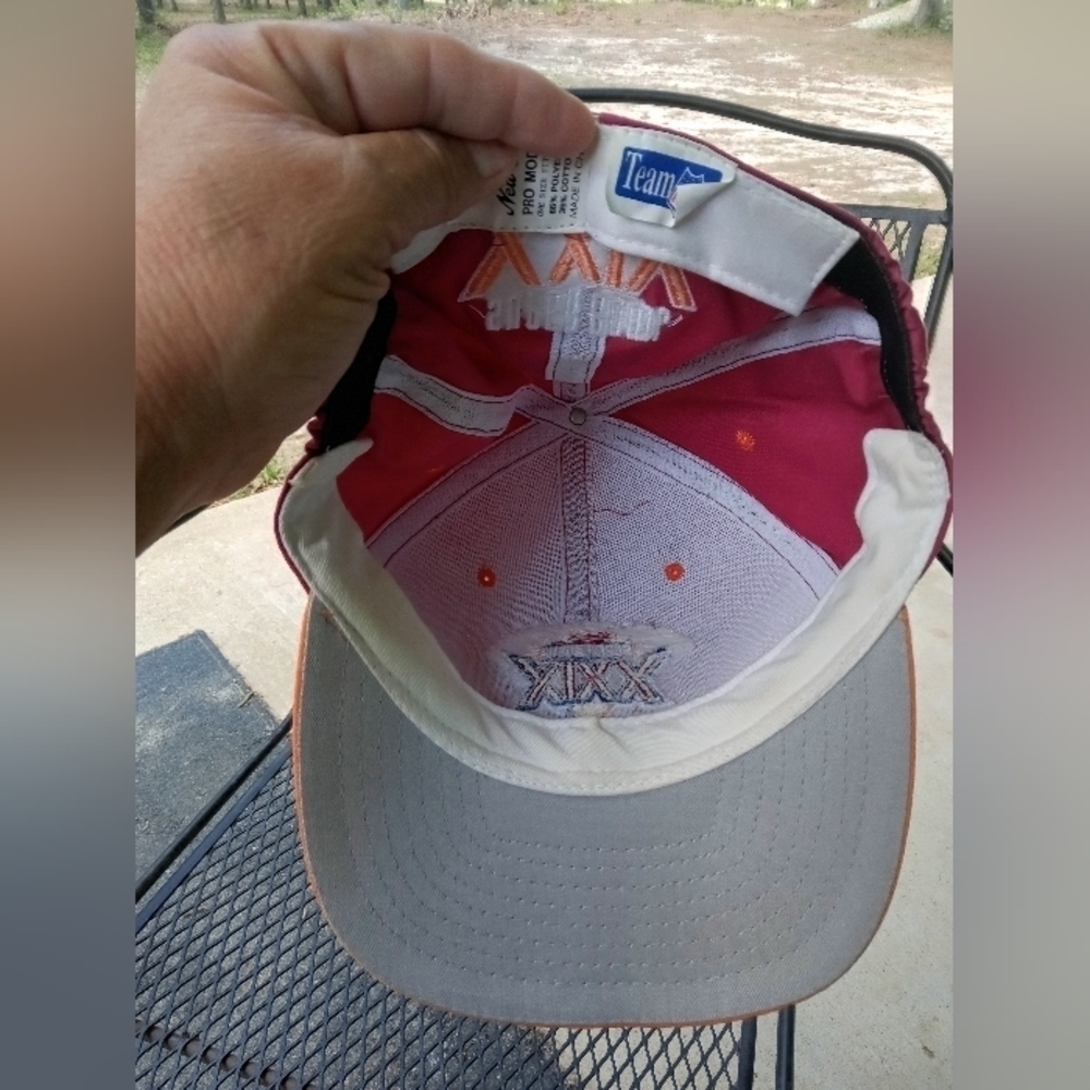 Vintage Men's Super Bowl XXIX Baseball Cap San Francisco 49ers vs. Chargers 90s - Picture 5 of 5